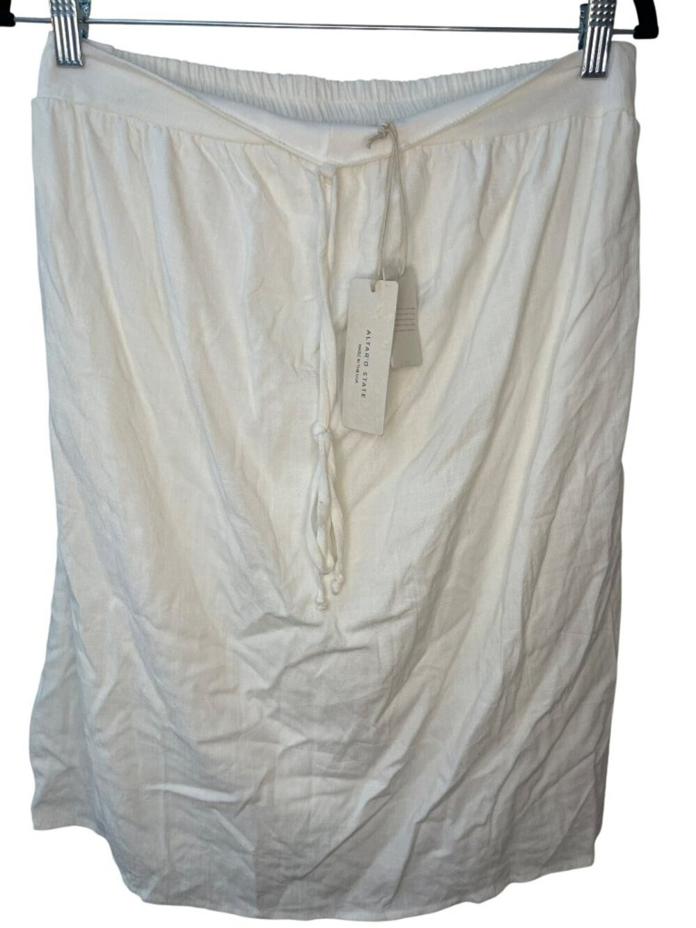 Altar'd State White Midi Lined Skirt Women's Size Small MSRP$78 NWT - Picture 1 of 6